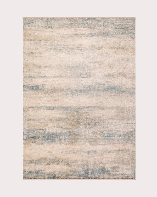 The Blue Drift bamboo silk rug